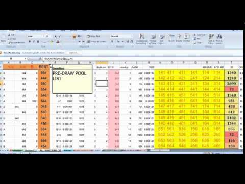 excel lottery prediction free application